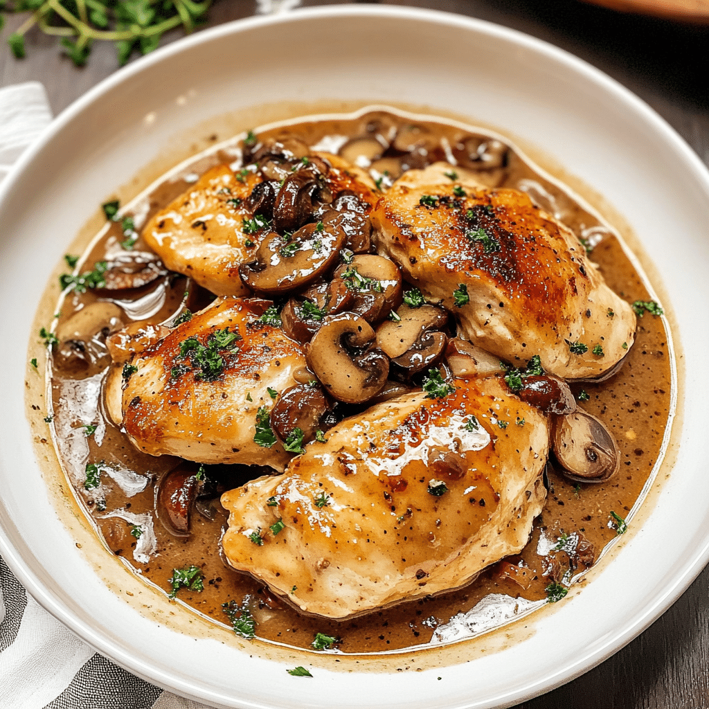 Easy and Flavorful Chicken Marsala Recipe