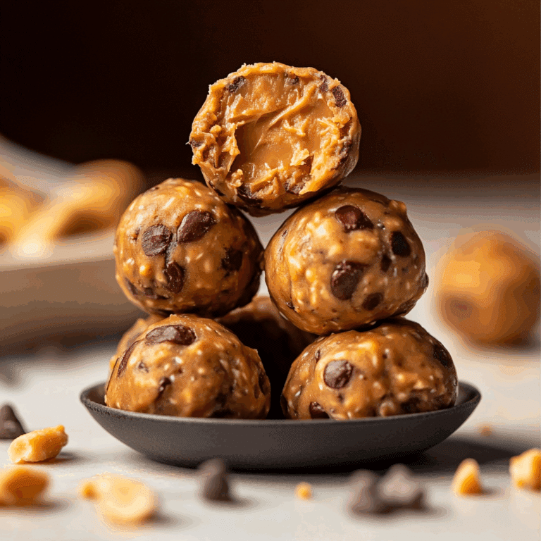Easy Peanut Butter Energy Balls Recipe