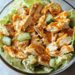 Flavorful High Protein Buffalo Chicken Salad Recipe