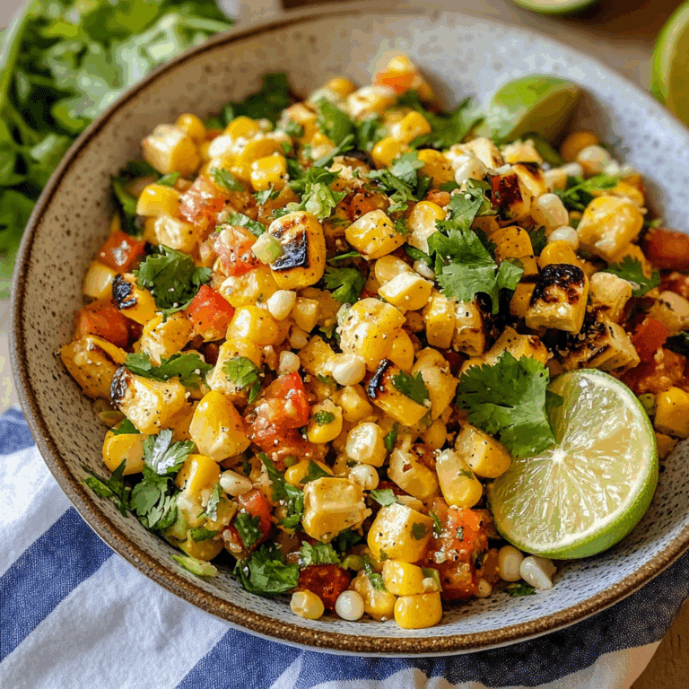 Mexican Street Corn Salad