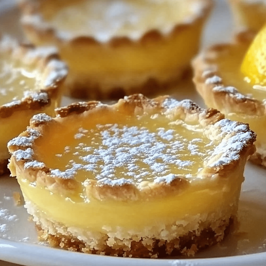 Baby Lemon Impossible Pies