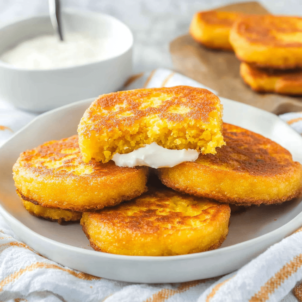 Crispy Fried Cornbread