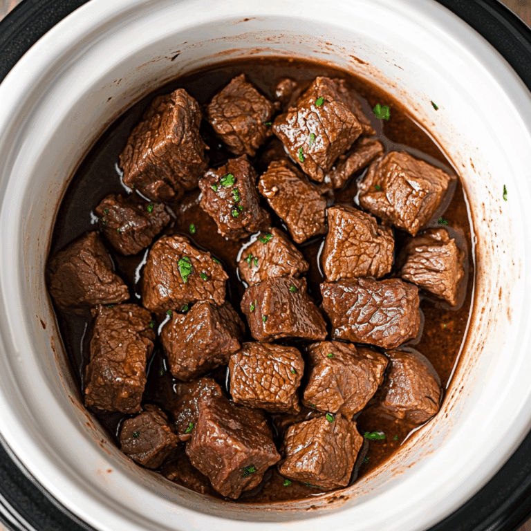 Crockpot Steak Bites