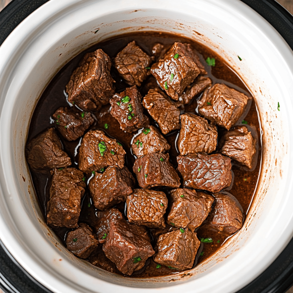 Crockpot Steak Bites