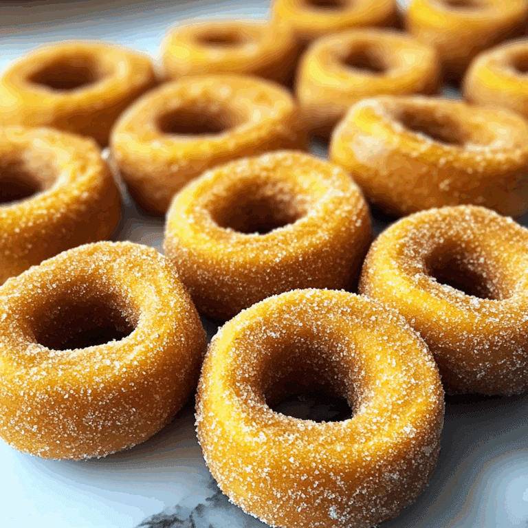 Peanut Butter & Pumpkin Pup Donuts