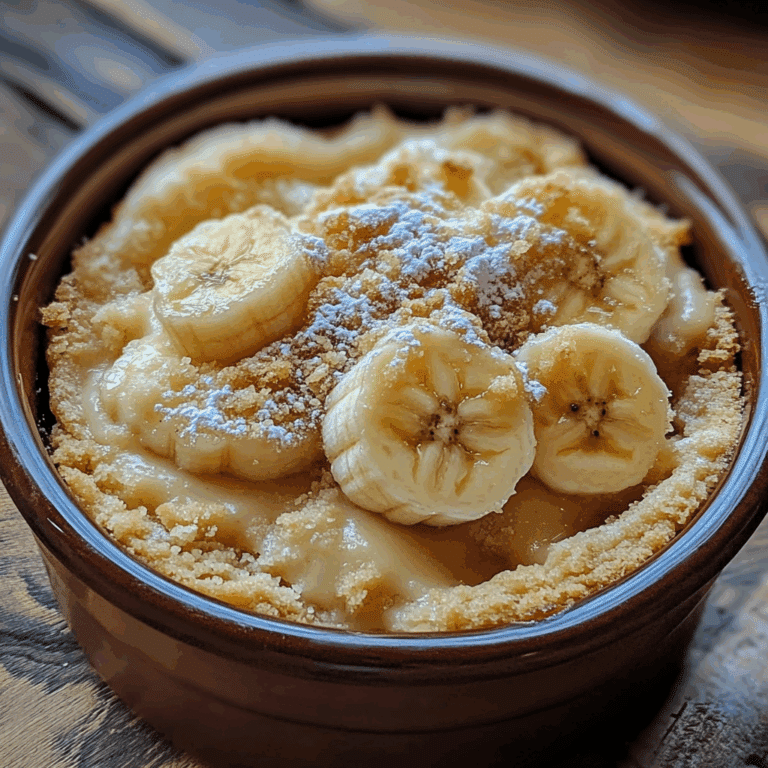 Southern Banana Cobbler
