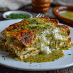 Chicken Enchiladas with Green Sauce
