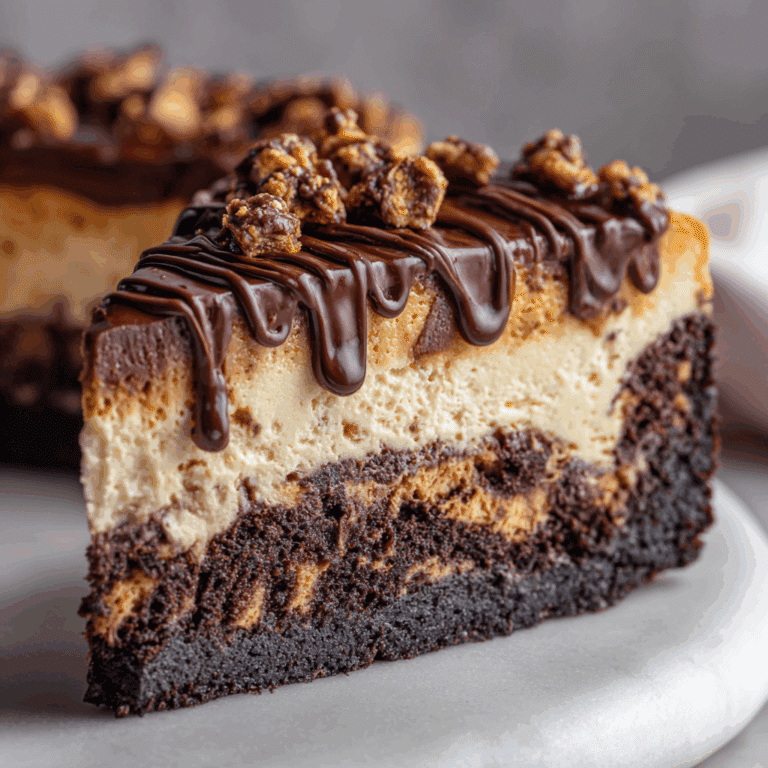 Cosmic Brownie Cheesecake
