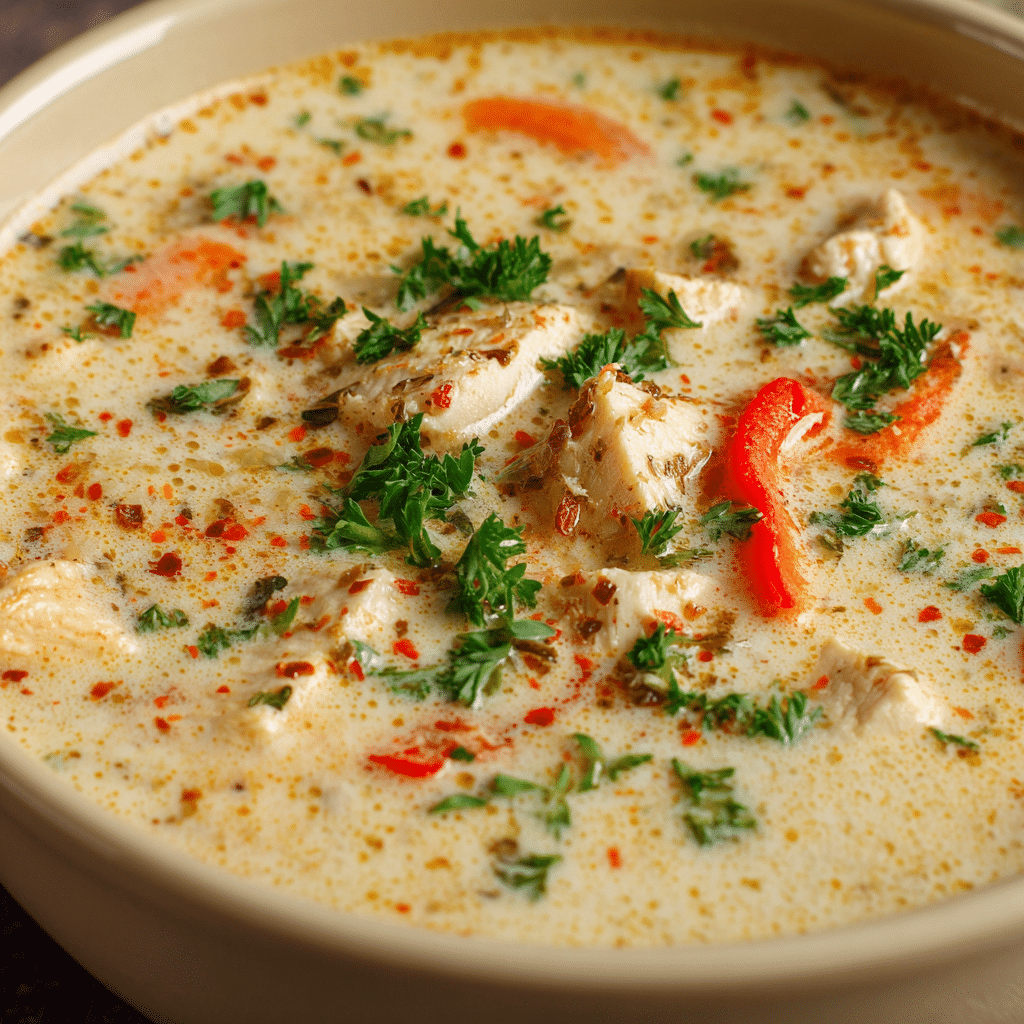 Creamy Chicken Soup