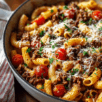 Ground Beef Pasta Skillet