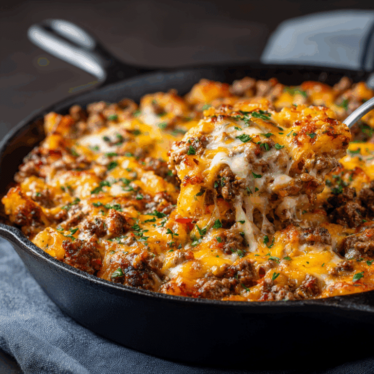Hobo Casserole with Ground Beef