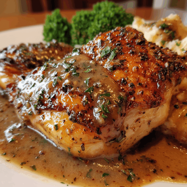 Homestyle Chicken and Gravy
