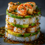 Shrimp Sushi Stack