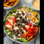 Cheeseburger Salad with Special Sauce