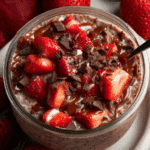 Chocolate Strawberry Overnight Oats
