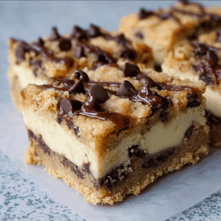 Cookie Dough Cheesecake Bars