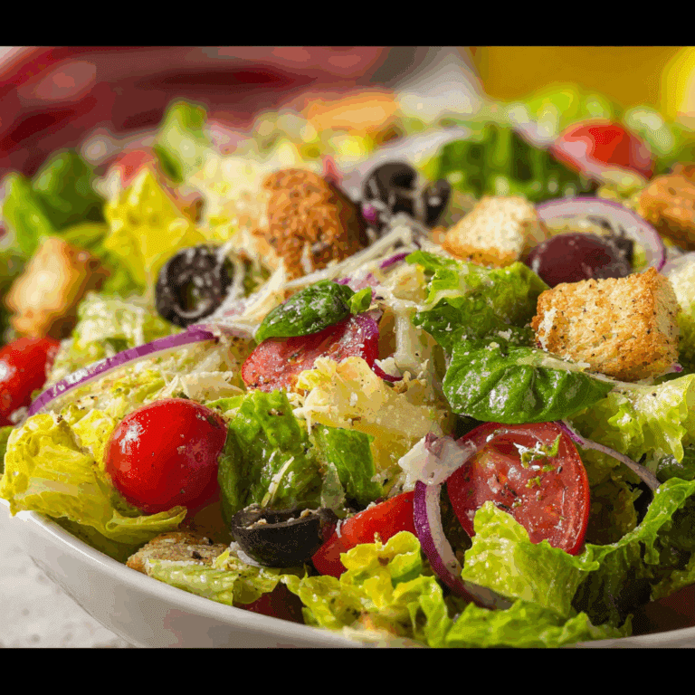 Copycat Olive Garden Salad