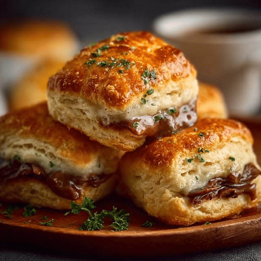 French Dip Biscuits