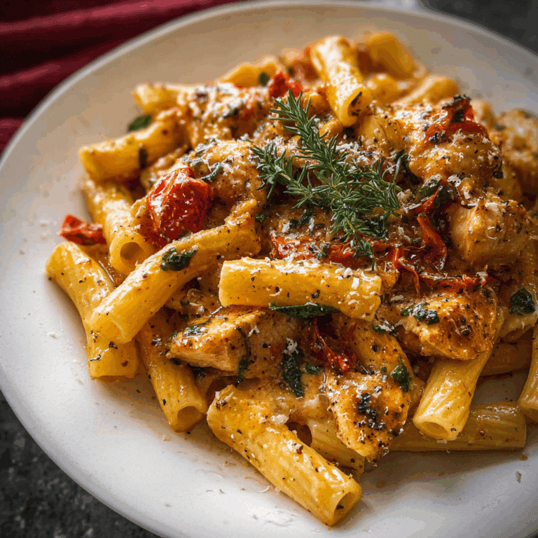 Marry Me Chicken Pasta