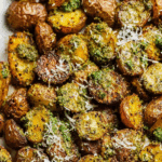 Parmesan Pesto Roasted Potatoes