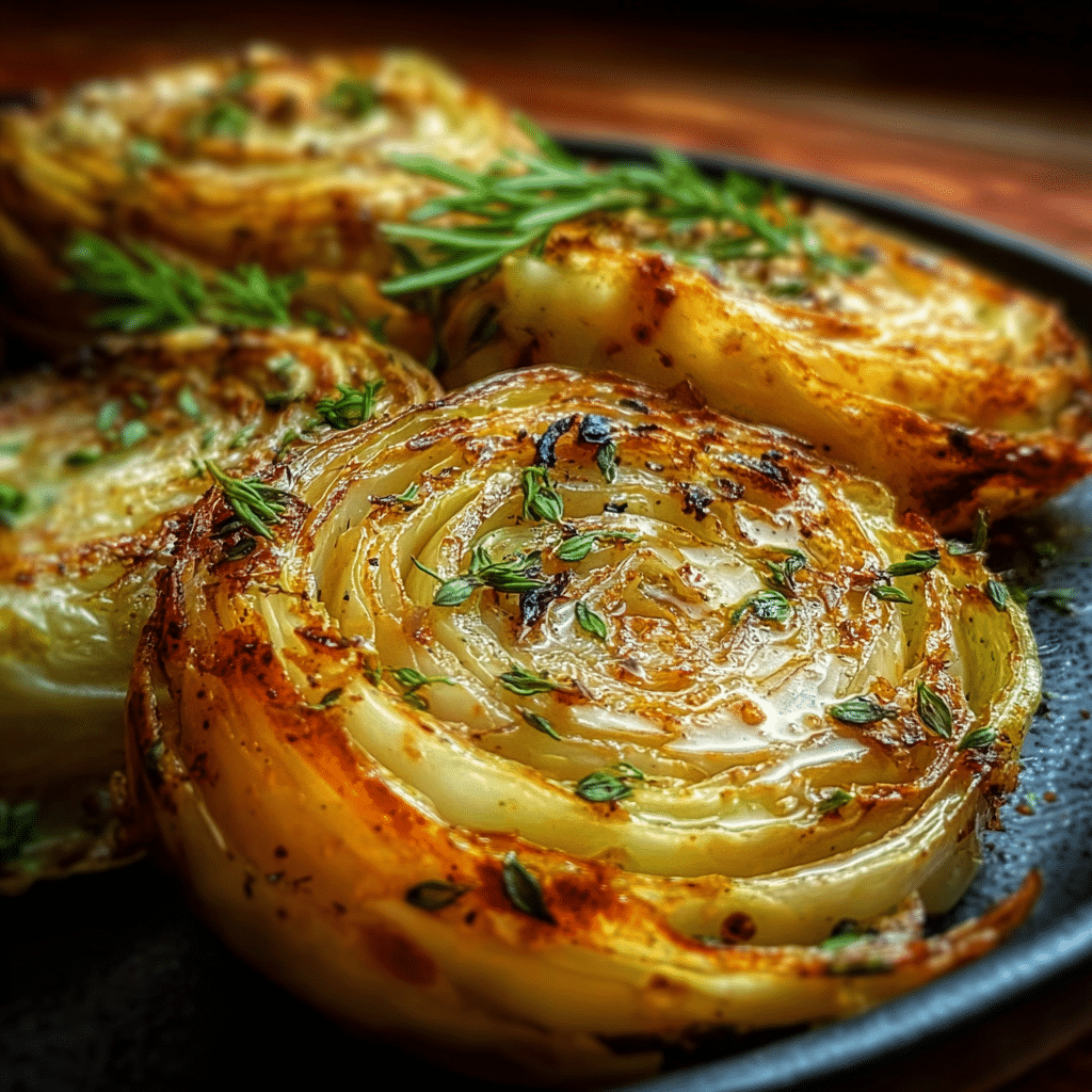 Roasted Cabbage Steaks