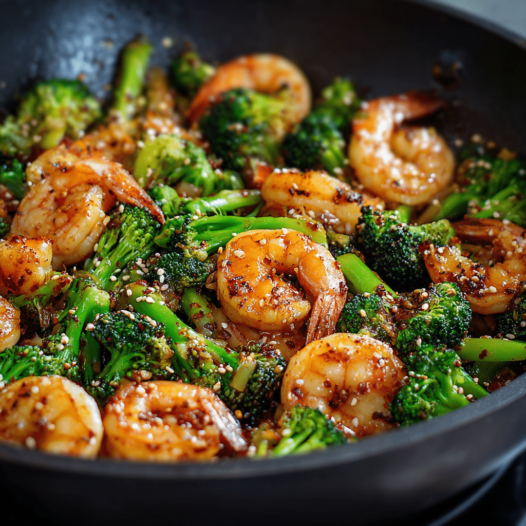 Shrimp & Broccoli Stir Fry