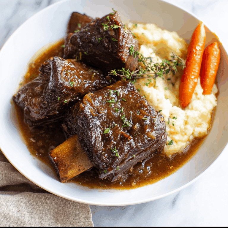 Slow Cooker Beef Short Ribs