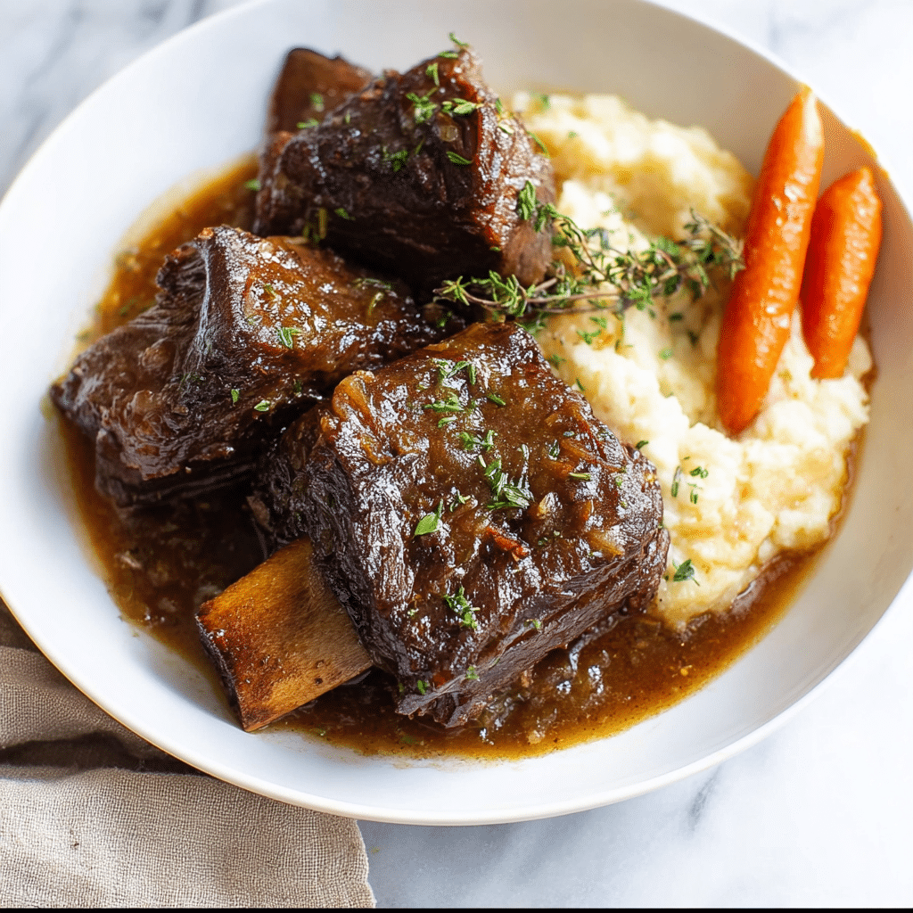 Slow Cooker Beef Short Ribs