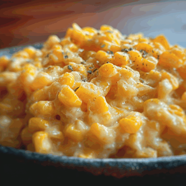 Slow Cooker Cheddar Corn