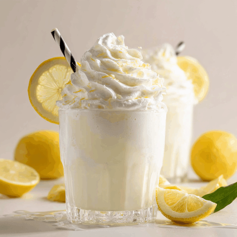 Two-Ingredient Whipped Lemonade
