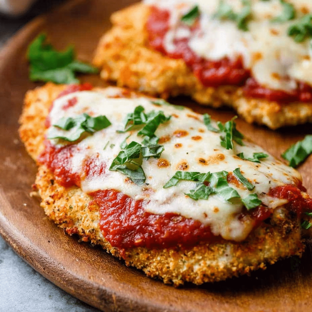 Air Fryer Chicken Parmesan