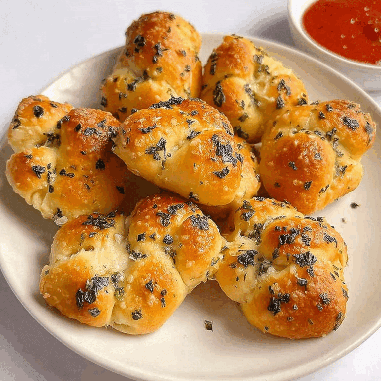 Air Fryer Garlic Knots