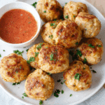 Baked Chicken Meatballs