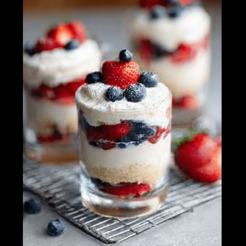 Berry Trifle Cups