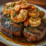 Cajun Shrimp & Steak Feast