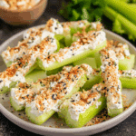 Cream Cheese Stuffed Celery Bites