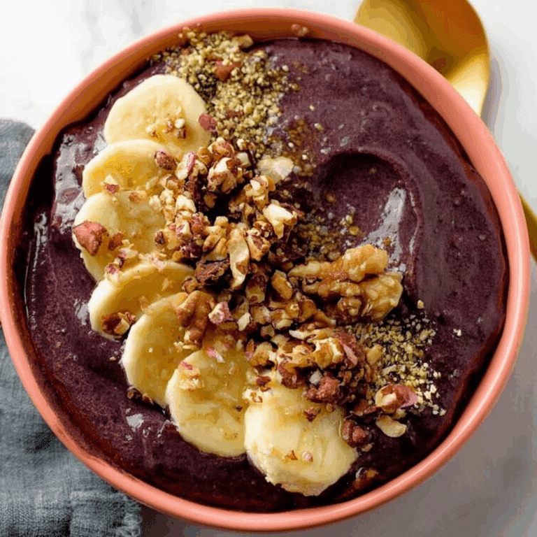 Creamy Acai Smoothie Bowl