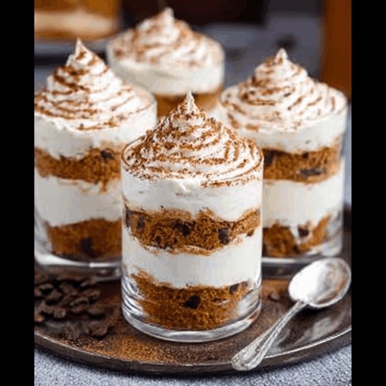 Eggless Tiramisu Trifle Cups
