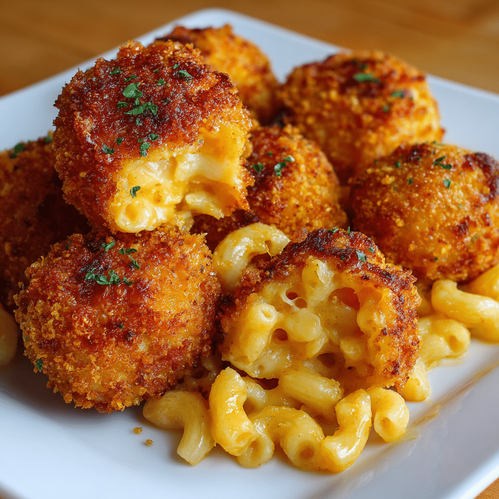 Fried Mac and Cheese Balls