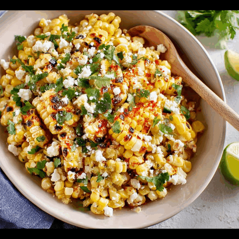 Grilled Corn Salad with Cotija Cheese