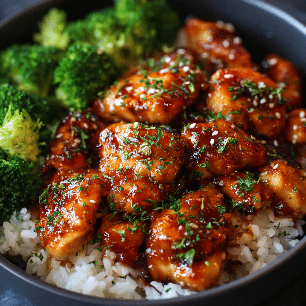 Honey Garlic Chicken Meal Prep