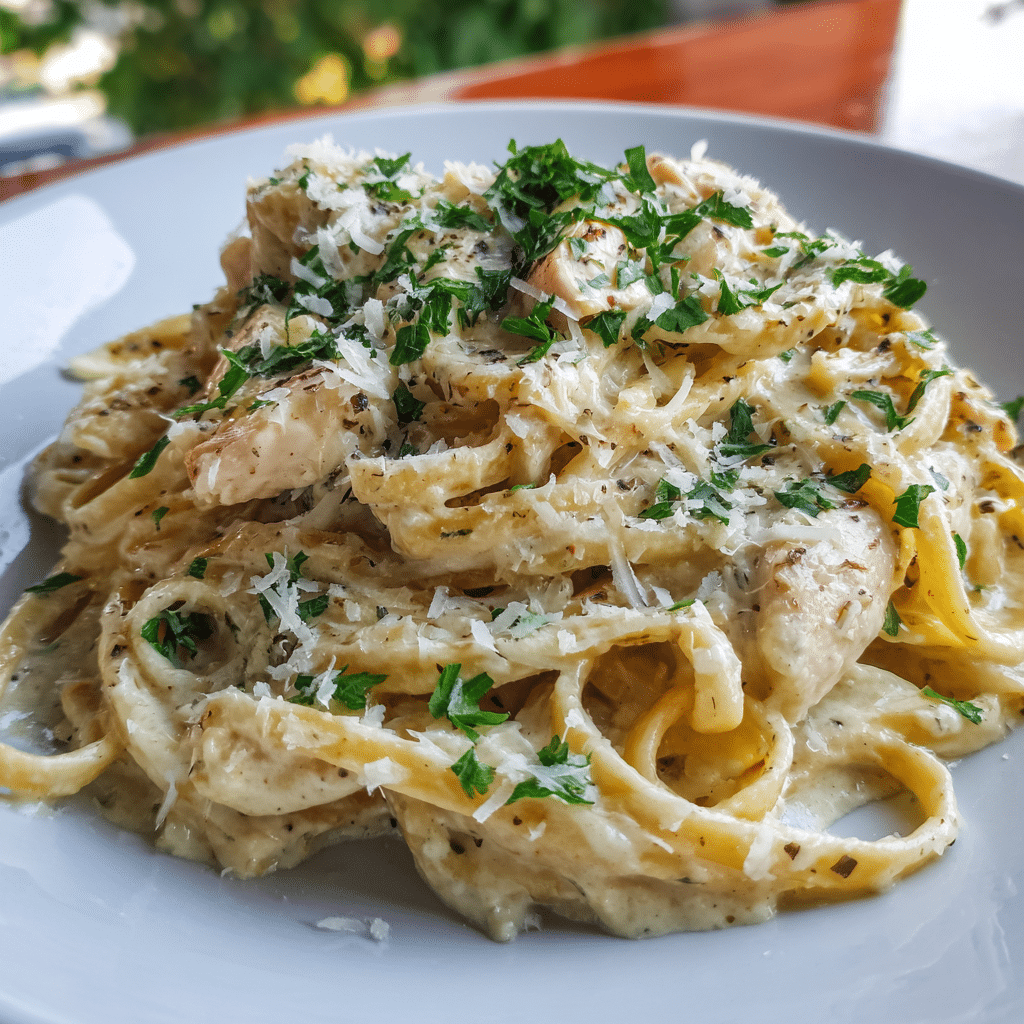Instant Pot Chicken Alfredo