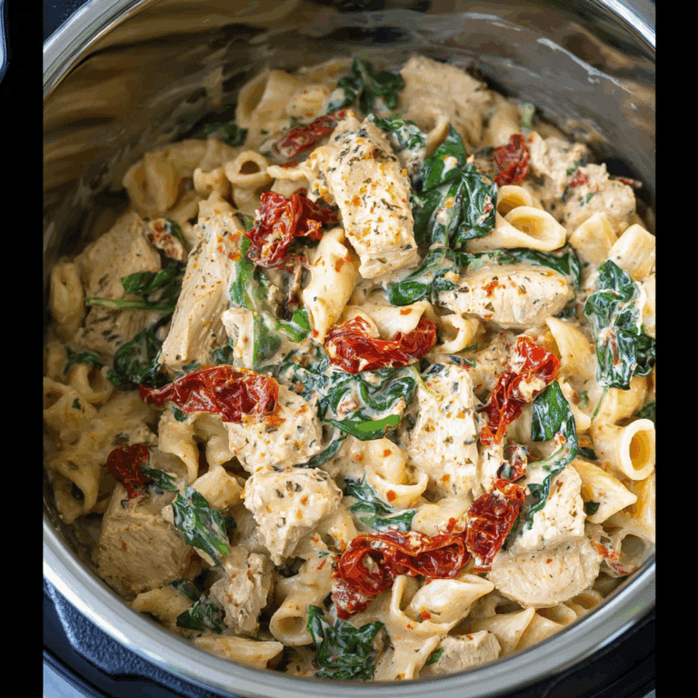 Instant Pot Creamy Tuscan Chicken