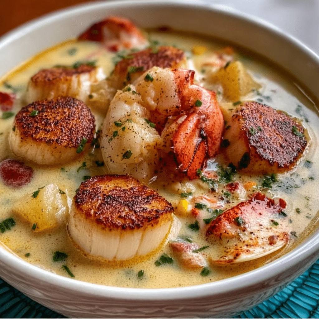 Lobster Scallop Chowder
