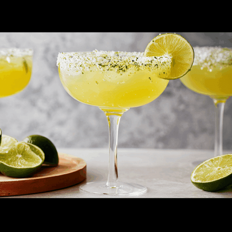 Margarita with Fresh Lime Zest