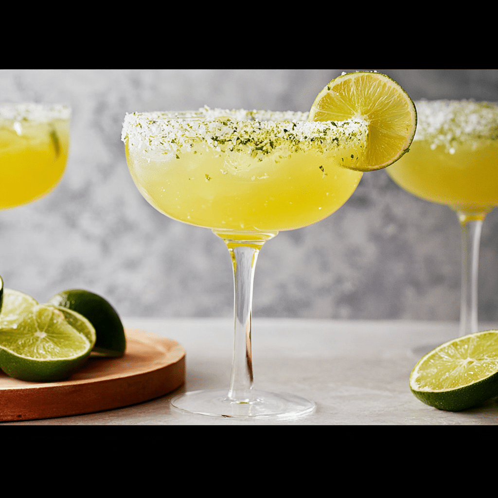 Margarita with Fresh Lime Zest