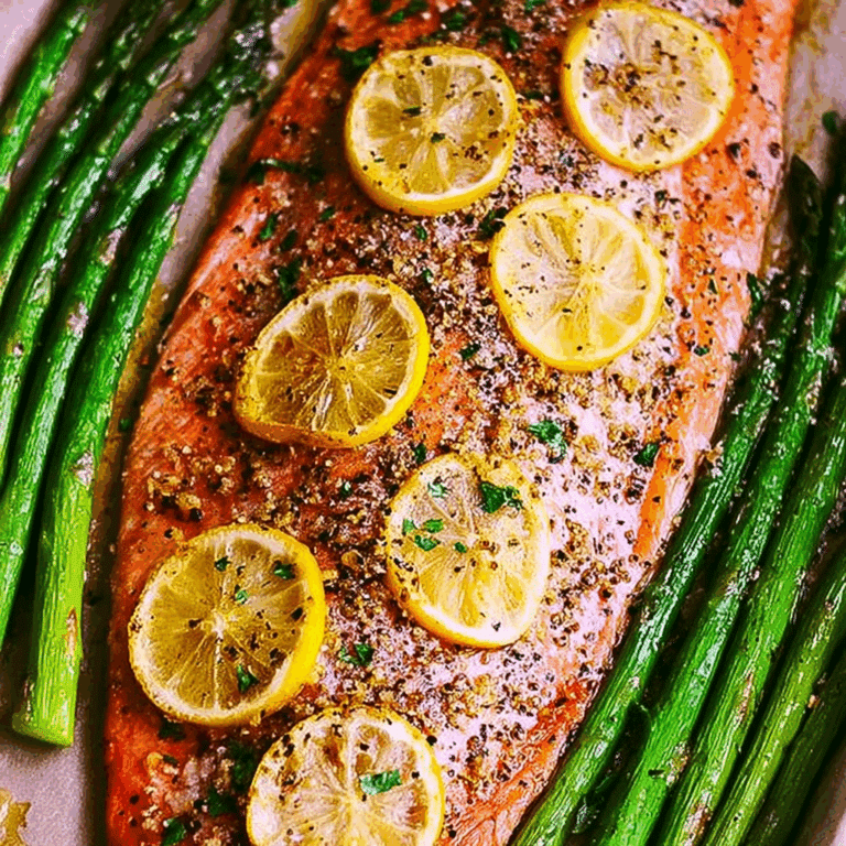 Oven Baked Trout