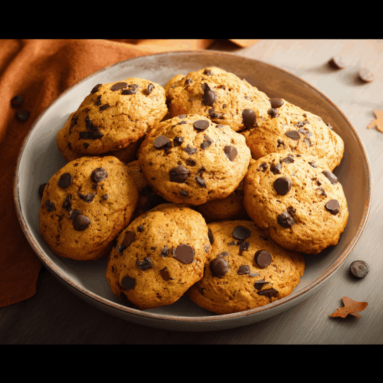 Pumpkin Chocolate Chip Cookies