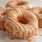 Pumpkin Donuts with Maple Glaze