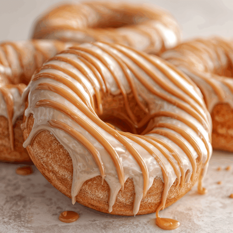 Pumpkin Donuts with Maple Glaze